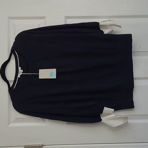 Boden cotton and linen knitted top